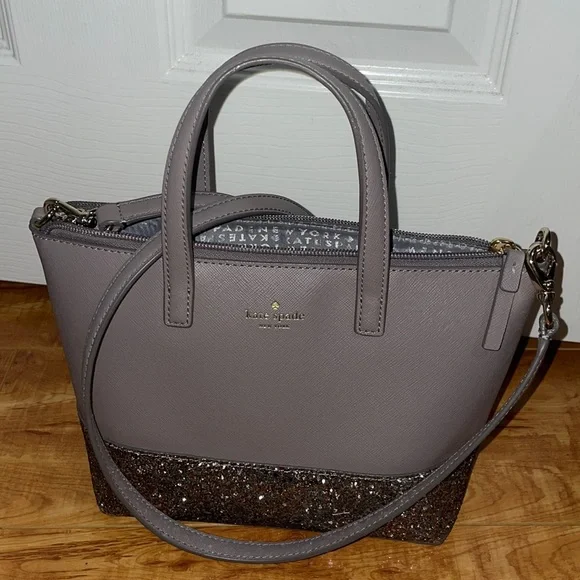 Kate spade small glitter tote - Picture 1 of 4